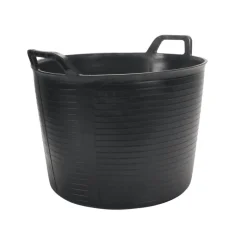 Rubi Puinkuip Zwart 40L