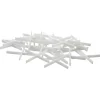 Rubi Tegelkruisjes Kunststof 1mm Wit 300st