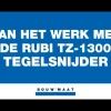 Rubi Tegelsnijplank TZ1300