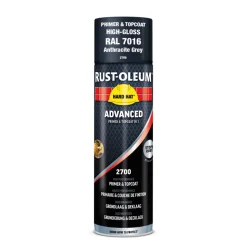 Rust-Oleum Hard Hat Advanced Hoogglans RAL7016 Antracietgrijs 500ml