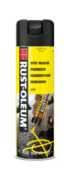 Rust-Oleum Markeerspray Fluorescerend Geel 500ml