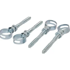 SaniFit muurbeugel 22mm 4 stuks