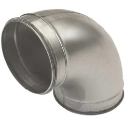 SaniFit Spiraalbuis Geperste Bocht 90° Ø125mm