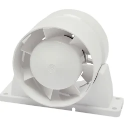 Sanivesk Buisventilator Kunststof Wit Ø100mm