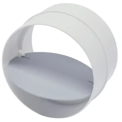 Sanivesk Buisverbinder PVC Wit Met Terugslagklep Ø125mm
