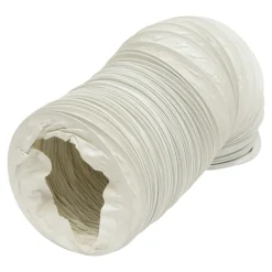 Sanivesk Flexibele Buis Pvc Wit 80°C Ø150mm 300cm