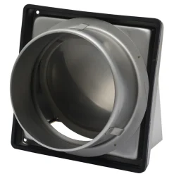 Sanivesk Overdrukrooster RVS Kap Ø150mm