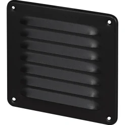 Sanivesk Schoepenrooster Aluminium Mat Zwart 155x155mm