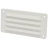 Sanivesk Schoepenrooster Aluminium Wit 180x90mm