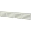 Sanivesk Schoepenrooster Aluminium Wit 495x90mm