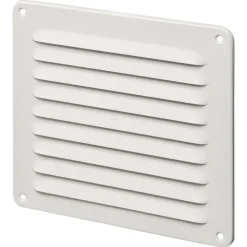Sanivesk Schoepenrooster Aluminium Mat Wit 195x195mm