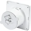 Sanivesk Stille Ventilator Kunststof Wit Met Timer Ø100mm