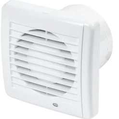 Sanivesk Stille Ventilator Timer Vochtsensor Wit Ø100mm