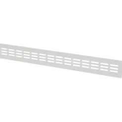 Sanivesk Ventilatiestrip Aluminium Wit 500x60mm