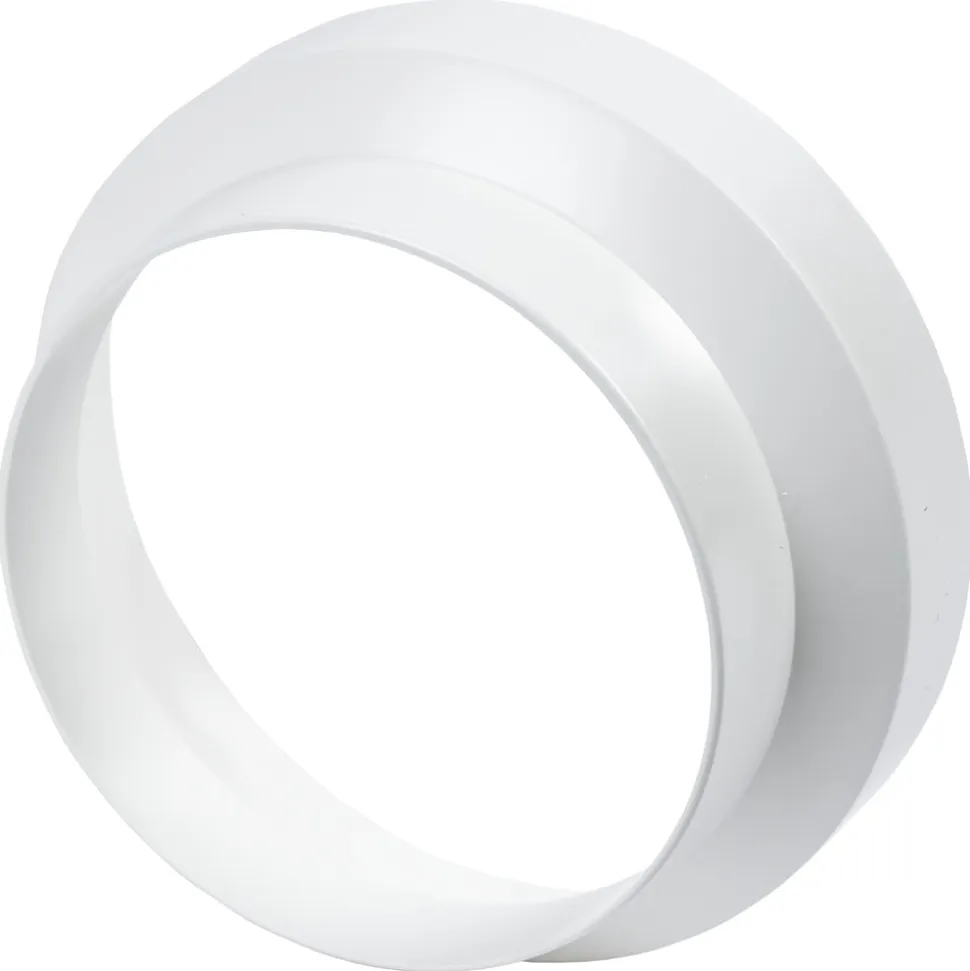 Sanivesk Verloopstuk PVC Wit Ø125-150mm