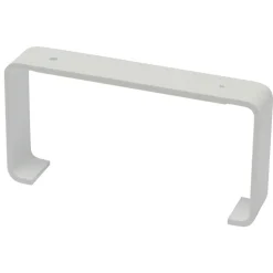 Sanivesk Vlakkanaal Beugels PVC Wit 110x55mm 2st