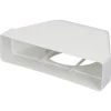 Sanivesk Vlakkanaal Bochtstuk PVC Ø125mm 220x55mm