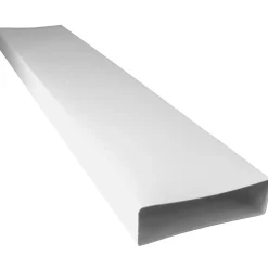 Sanivesk Vlakkanaal Luchtbuis PVC 1000x110x55mm