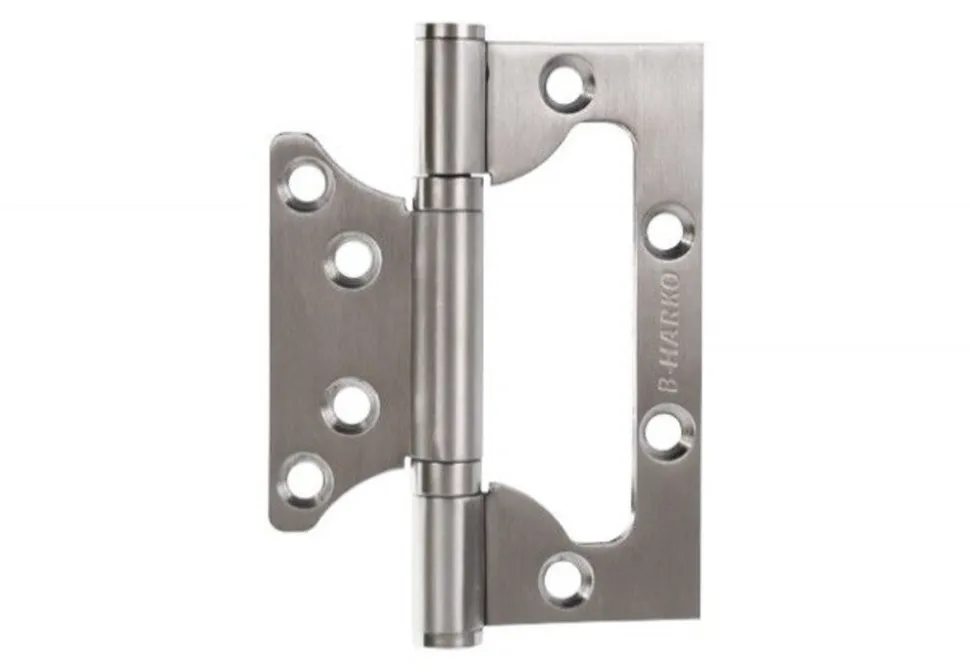 Scharnier Zonder Freeswerk RVS 3stuks