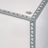 Schlüter Buitenhoekje E-R0100BW voor RO100BW aluminium tegeldikte 1 cm wit