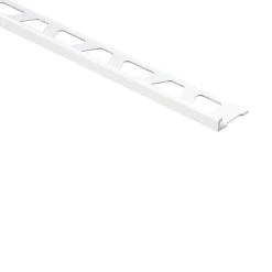 Schlüter Tegelprofiel A60BW Aluminium Wit 6mm x 300cm