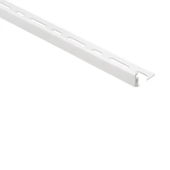 Schlüter Tegelprofiel BW125 PVC Zuiver Wit 12,5mm x 300cm
