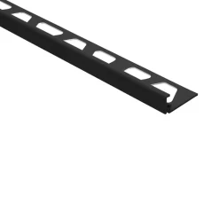 Schlüter Tegelprofiel J100MGS Aluminium Mat Zwart 10mmx 300 cm