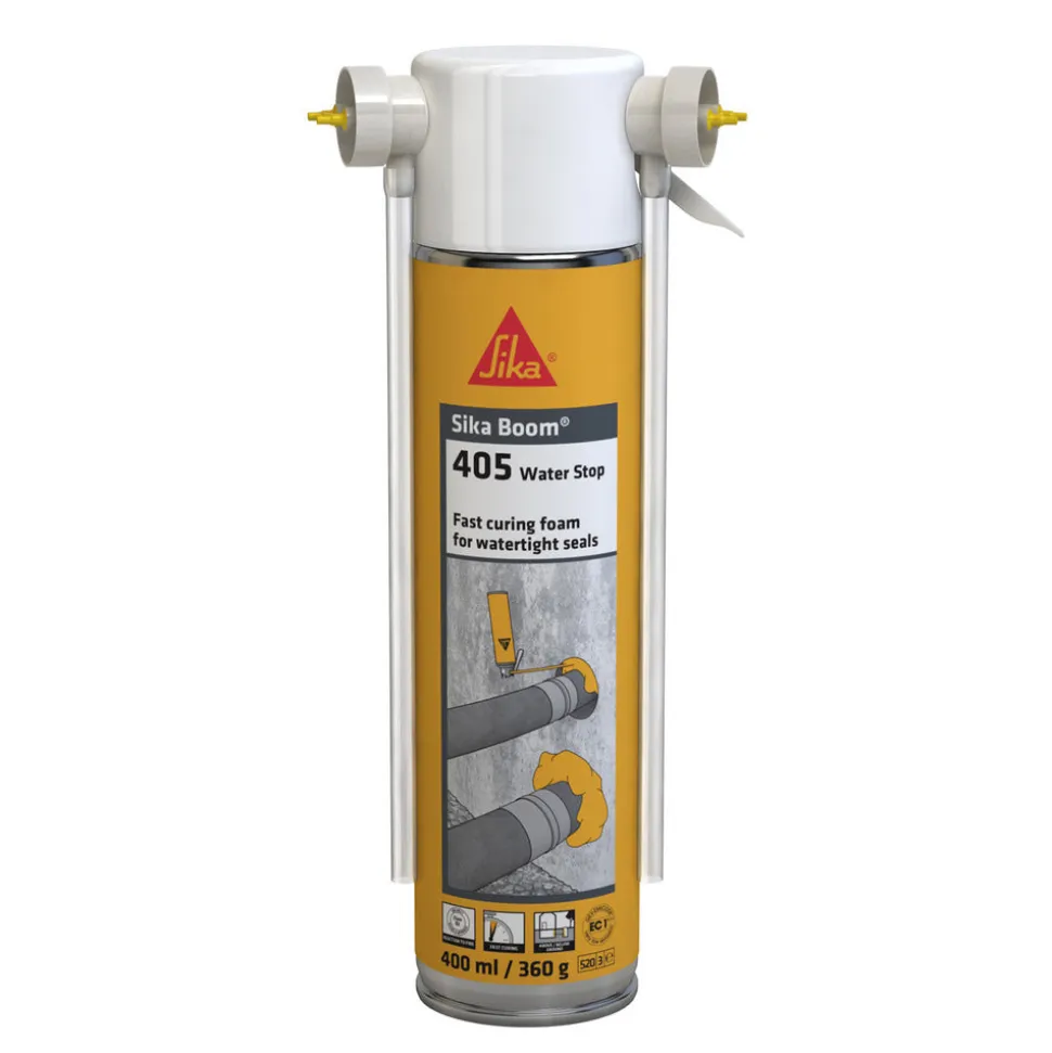 Sika Boom Purschuim 405 WaterStop 2-componenten Zelfexpanderend 360ml