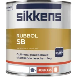 Sikkens Hoogglans Lak Rubbol SB Mengbasis W05 1L