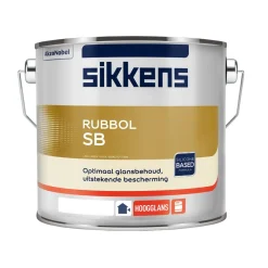 Sikkens Hoogglans Lak Rubbol SB Mengbasis W05 2,5L