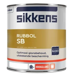 Sikkens Hoogglans Lak Rubbol SB Wit 1L