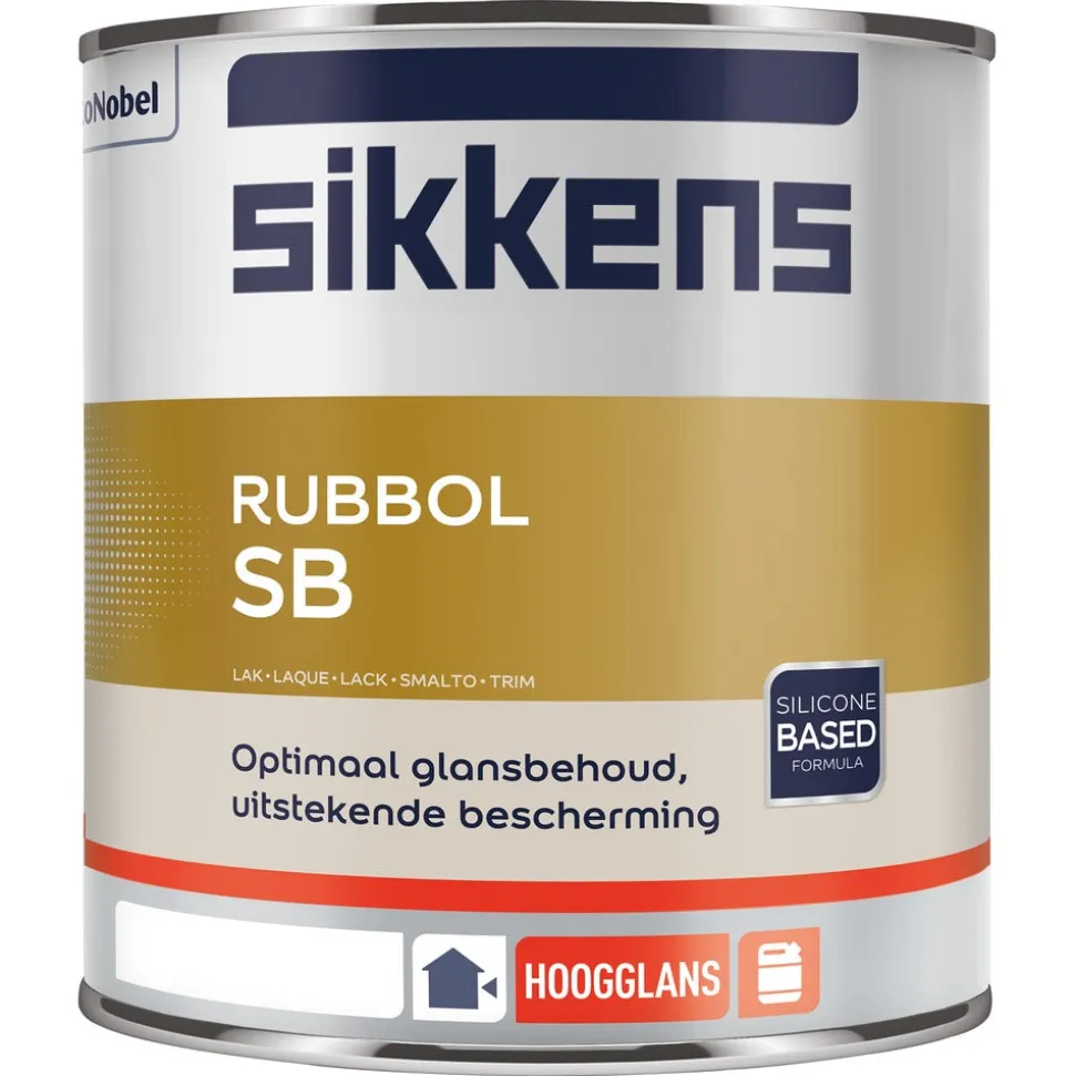 Sikkens Hoogglans Lak Rubbol SB Mengbasis N00 900ml