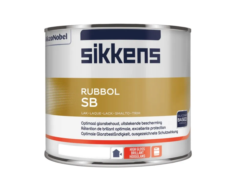 Sikkens Hoogglans Lak Rubbol SB Mengbasis W05 500ml