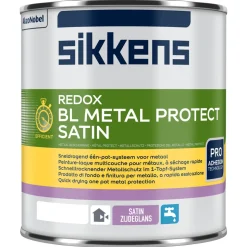 Sikkens Lak Redox BL Metal Protect Satin Wit/W05 1L