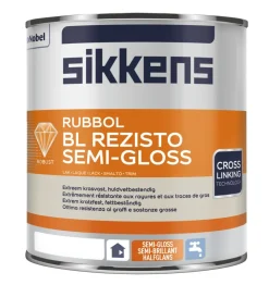 Sikkens Lak Rubbol BL Rezisto Semi Gloss Mengbasis W05 1L