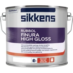 Sikkens Lak Rubbol Finura High Gloss Mengbasis W05 2,5L