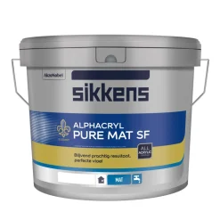 Sikkens Muurverf Alphacryl Pure Mat SF W05 10L