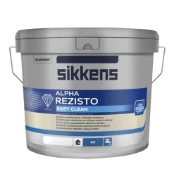Sikkens Muurverf Alpha Rezisto Easy Clean Mat Wit 10L