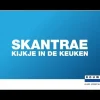Skantrae Boarddeur SKB 280 vlak 63x201,5 stomp gegrond wit 70% PEFC
