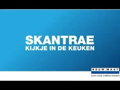 Skantrae Boarddeur SKB 280 vlak 63x201,5 stomp gegrond wit 70% PEFC