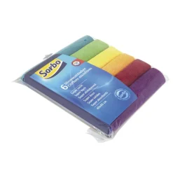 Sorbo Microvezeldoek 40x40 cm, 6 stuks
