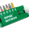 SPAX Bitbox T-STAR Plus 6 Bits T10 T15 T20 T25 T30 T40 Bithouder