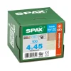 SPAX Gevelschroef RVS A2 VK Klein 4x45mm Deeldraad T-STAR Plus T15 100st