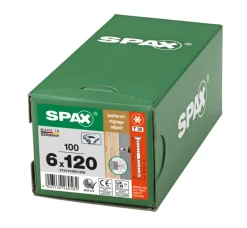 SPAX Stelschroef Verzinkt PK Deeldraad T-STAR Plus T30 100st