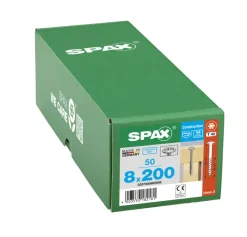 SPAX Tellerkopschroef RVS A2 DK Deeldraad T-STAR Plus T40 50st