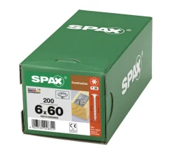 SPAX Tellerkopschroef Verzinkt DK Voldraad T30