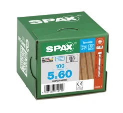 SPAX Terrasschroef RVS A2 CK T25