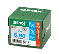 SPAX Universele Schroef RVS A2 VK Deeldraad