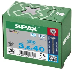 SPAX Universele Schroef RVS A2 VK Deeldraad
