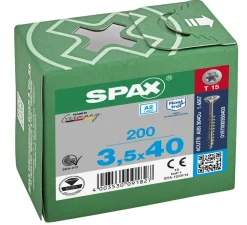 SPAX Universele Schroef RVS A2 VK Deeldraad